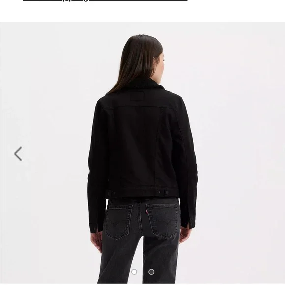 EX-BOYFRIEND SHERPA TRUCKER JACKET - Picture 2 of 2